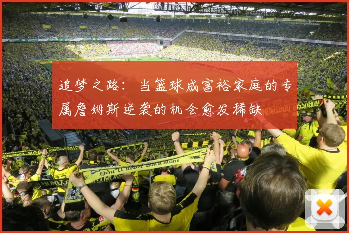 追梦之路：当篮球成富裕家庭的专属詹姆斯逆袭的机会愈发稀缺